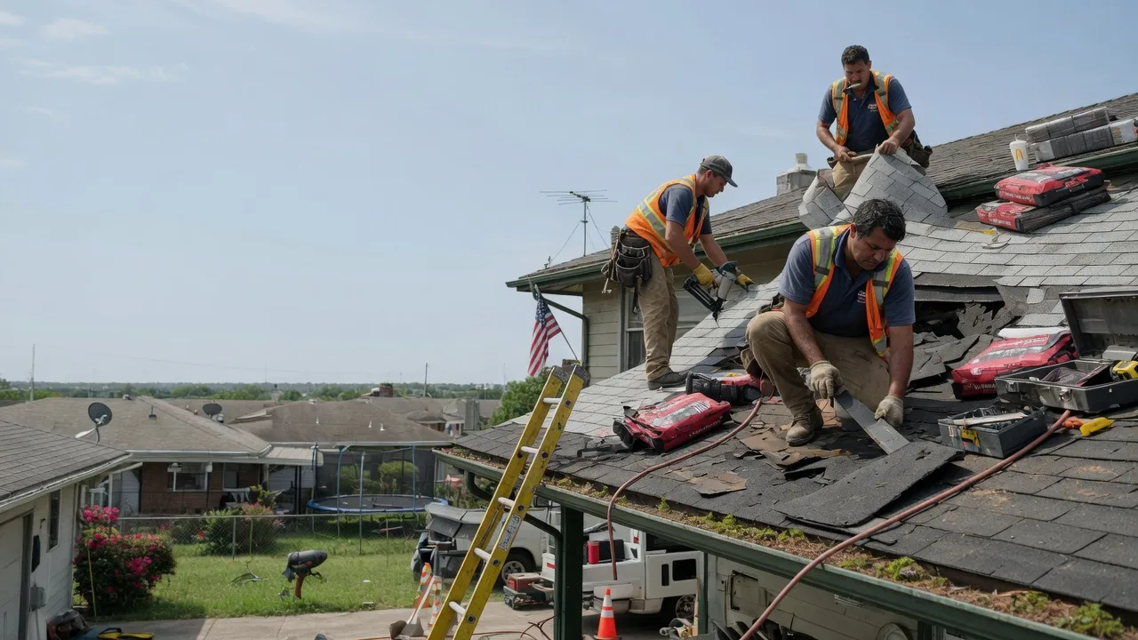 Roof Repair in Oriska, ND near me
